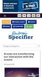 Mobile Screenshot of electronicspecifier.com