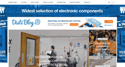 Desktop Screenshot of distributor.electronicspecifier.com